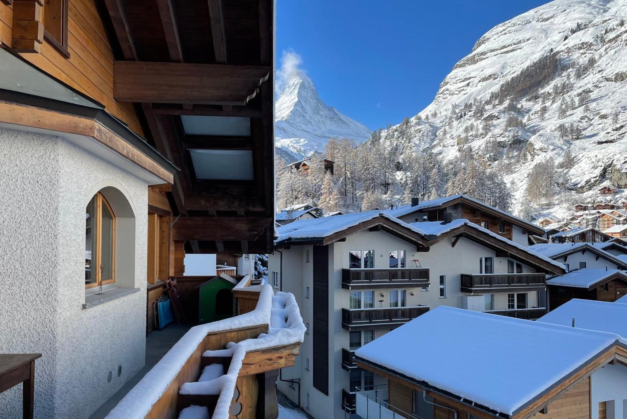 Haus Tiefbach - Apartment Cervino Церматт Экстерьер фото