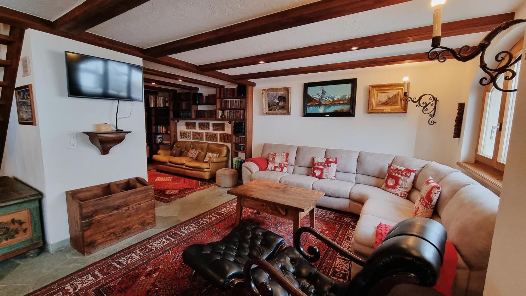 Haus Tiefbach - Apartment Cervino Церматт Экстерьер фото