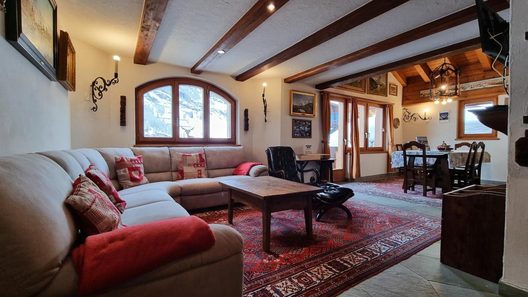 Haus Tiefbach - Apartment Cervino Церматт Экстерьер фото